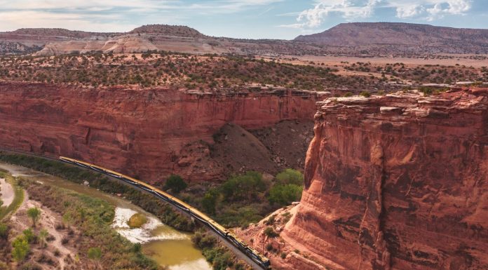 New Canyon Spirit Rail Journey se développe dans le sud-ouest américain
